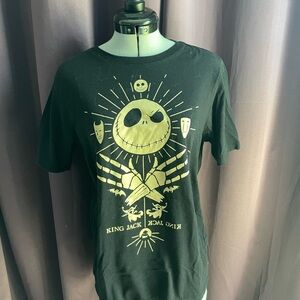 Disney Black and Gold Short Sleeve Tee